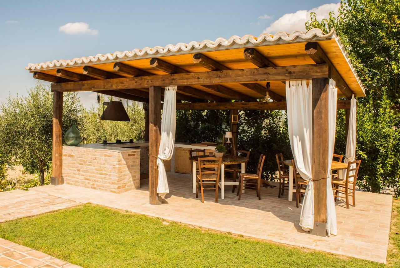 La Vigna Countrybnb Montottone Buitenkant foto