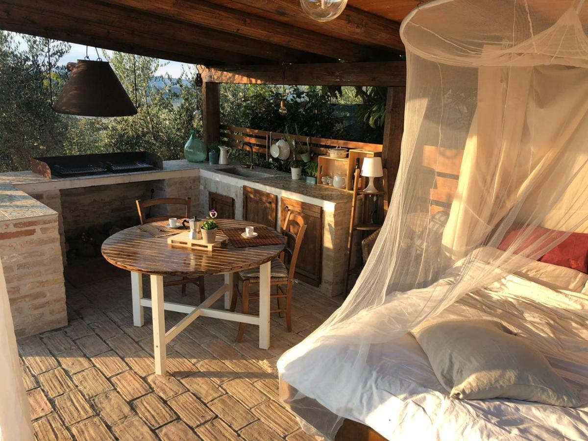 La Vigna Countrybnb Montottone Buitenkant foto